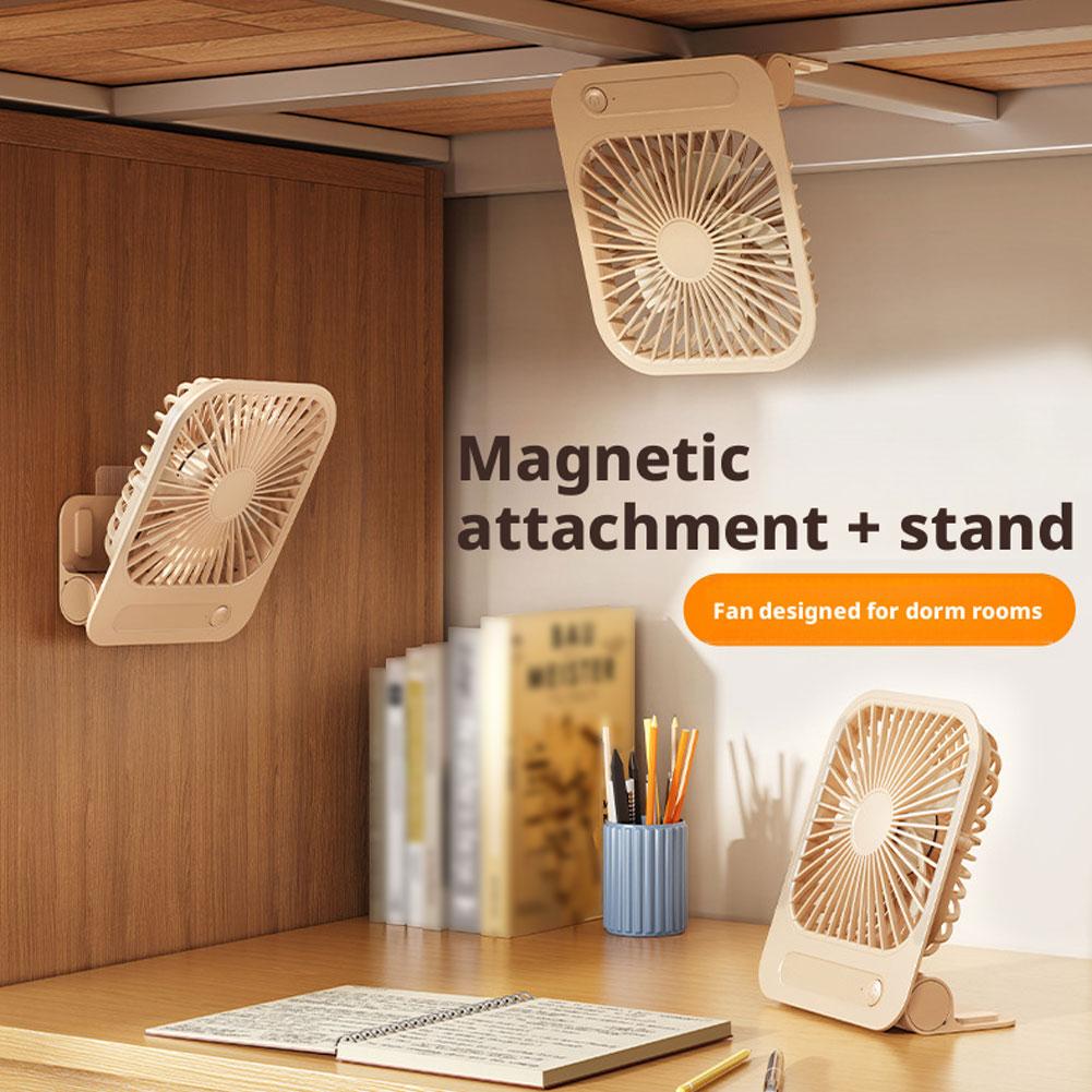 Office Furniture Home - Ultradunne magnetische koelventilator Tafelventilator USB oplaadbare