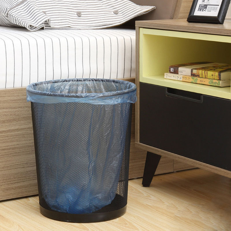 Paper Basket Mesh - Ronde metalen afvalbak van gaas, grote