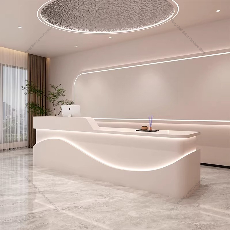 Office Furniture High End - Noordse luxe beautysalon kassa modern kledingwinkel