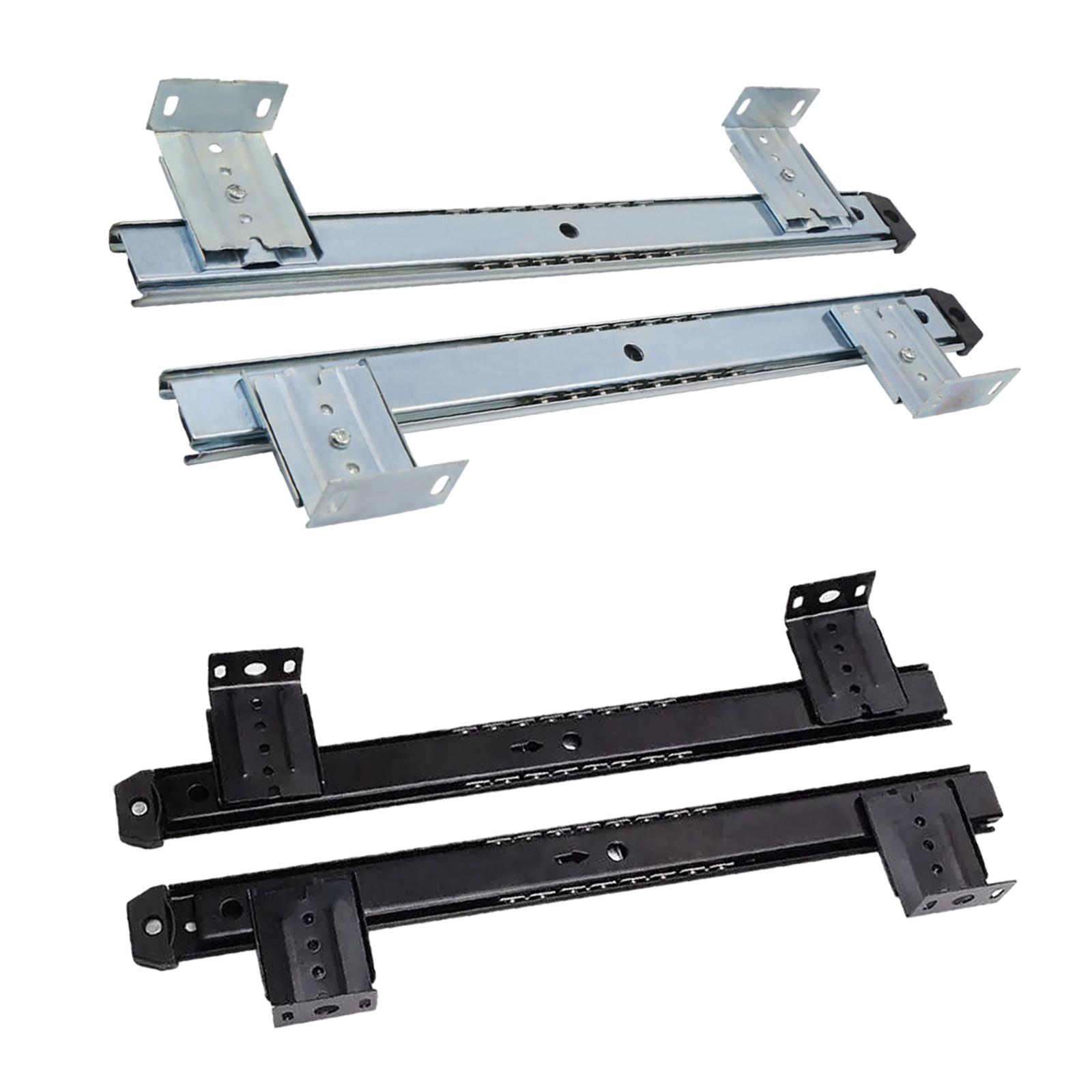Keyboard Drawer Under - -Lade Lade Glijbaan Rail, Dienblad Glijrails,