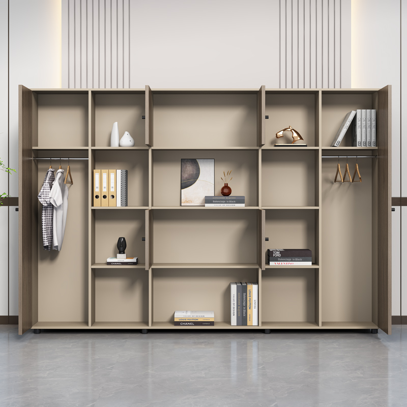 Office Furniture Liquidations - Hoge opbergkast Wit meubilair Meubels Slaapkamer