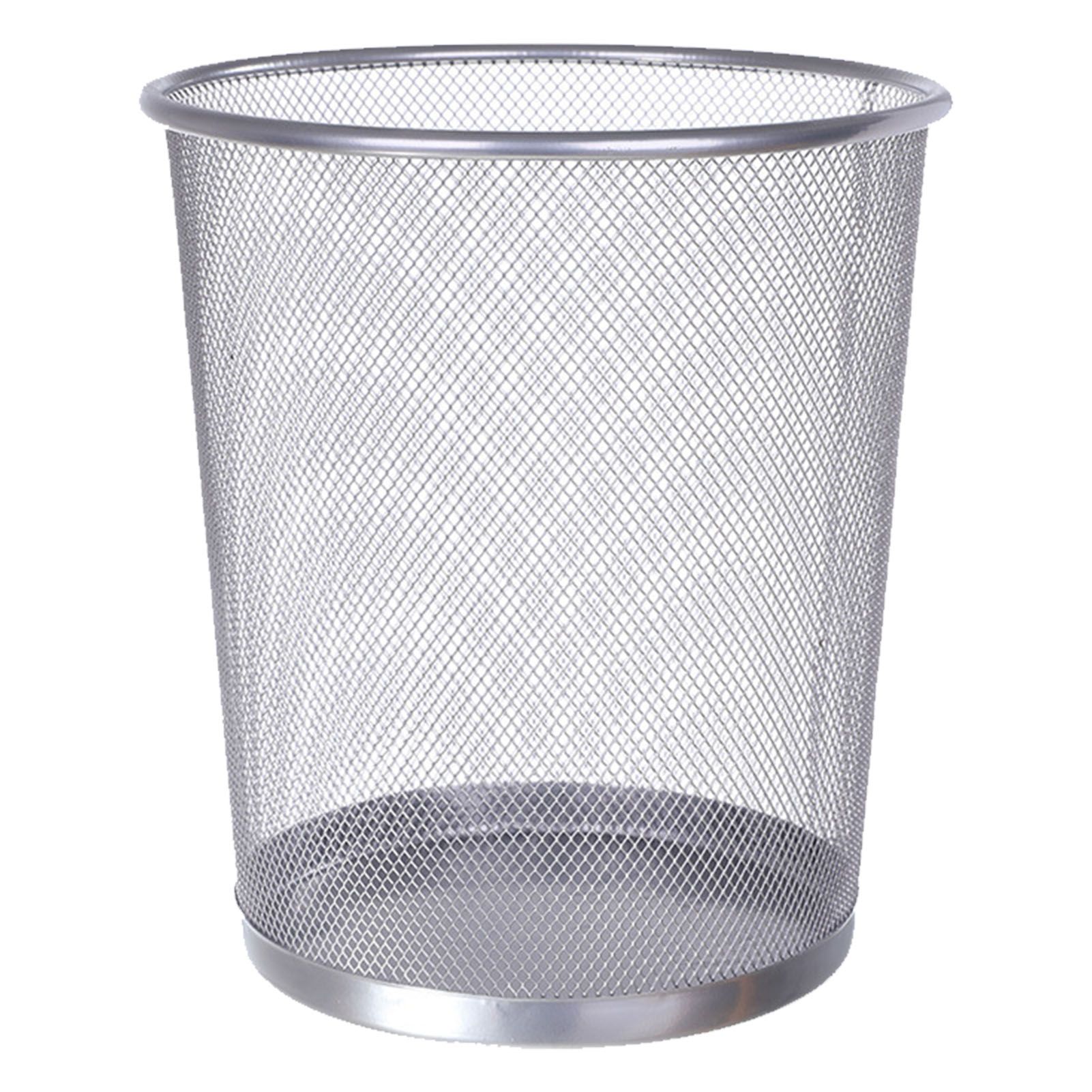 Paper Basket Mesh - Mesh ijzeren prullenbak met open bovenkant,