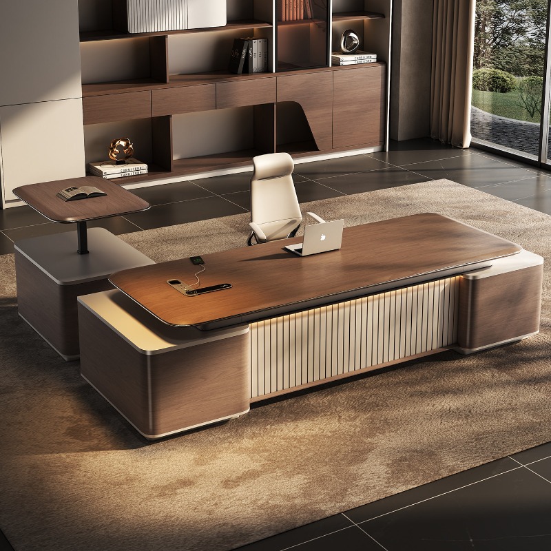 Office Furniture High End - Midden-Oosten stijl directiebureau, high-end luxe bureau