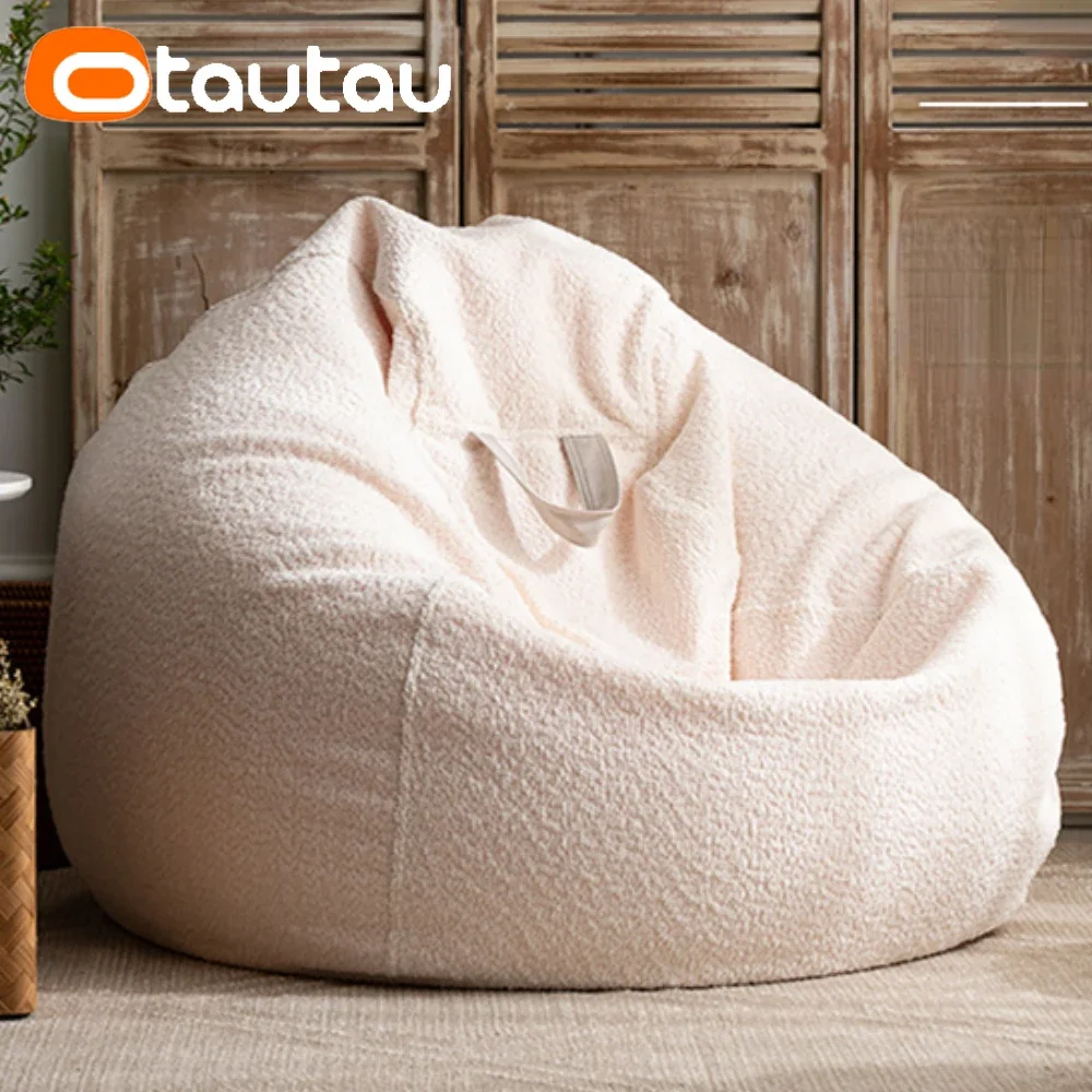 Office Furniture Heaven - Otautau Dikke Zachte Chenille Vevet Zitzak