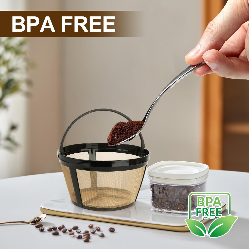 Paper Basket Mesh - Herbruikbare koffiefilters compatibel met de meeste