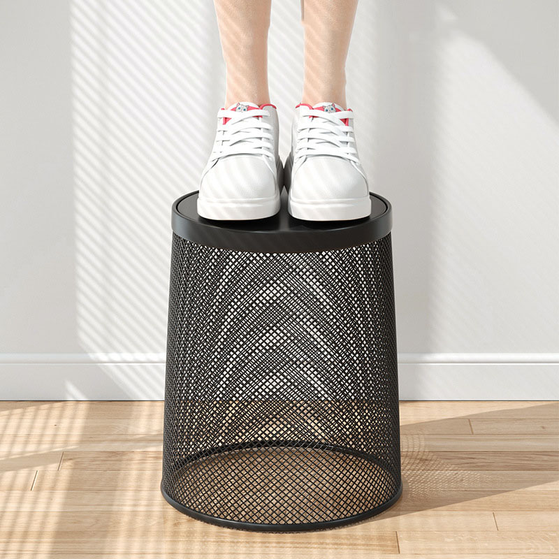 Ronde metalen afvalbak van gaa - Paper Basket Mesh recensie en prijs