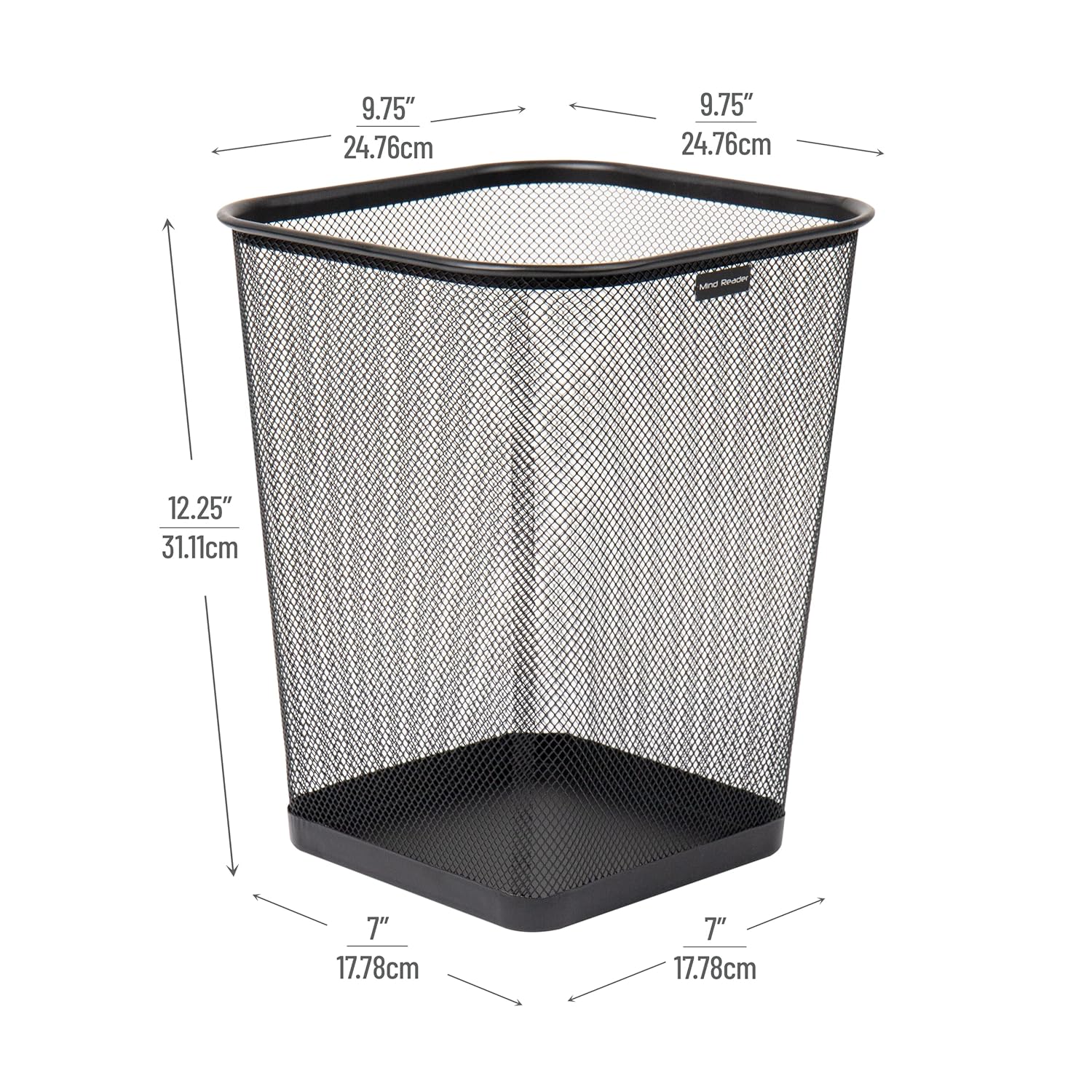 Mind Reader Mesh prullenbak, a - Paper Basket Mesh recensie en prijs