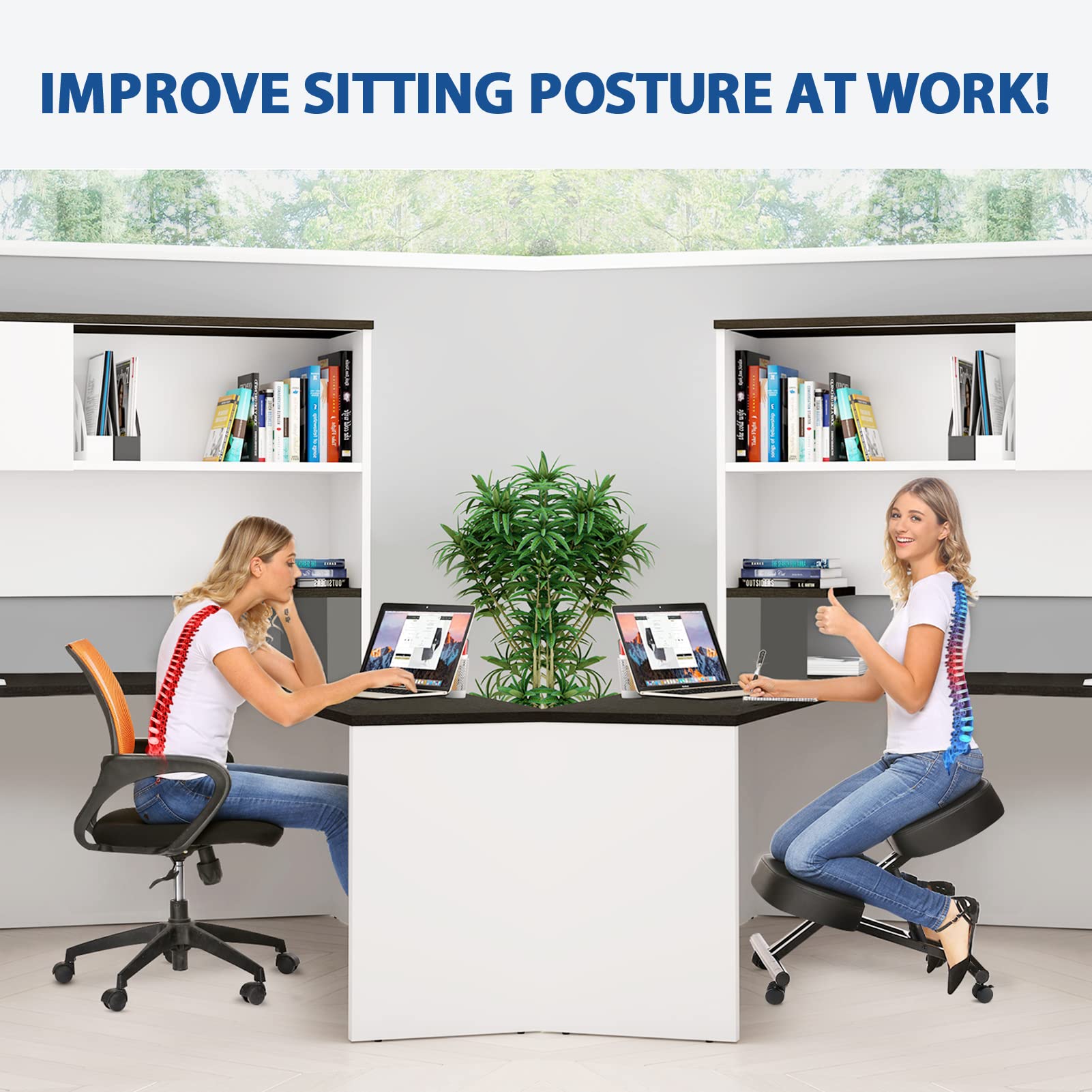 Ergonomische knielstoel voor k - Office Furniture Commercial recensie en prijs