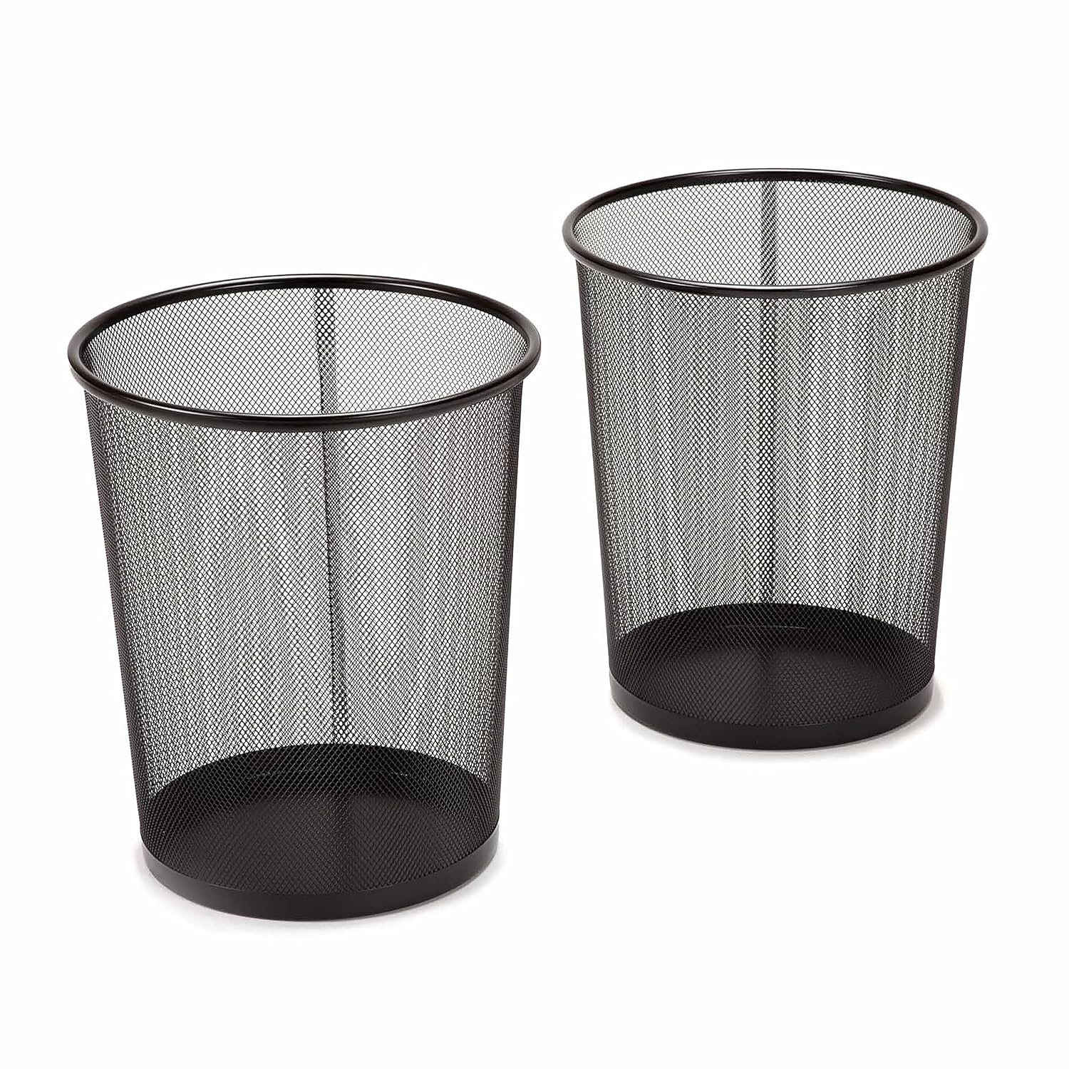 2-pack ronde prullenbakken van - Paper Basket Mesh recensie en prijs