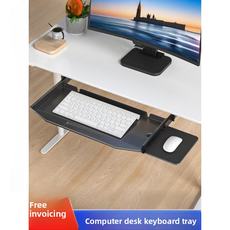 Verdikte bureaubasis met still - Keyboard Drawer Under recensie en prijs
