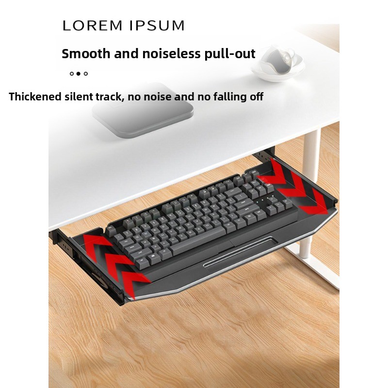 Verdikte bureaubasis met still - Keyboard Drawer Under recensie en prijs