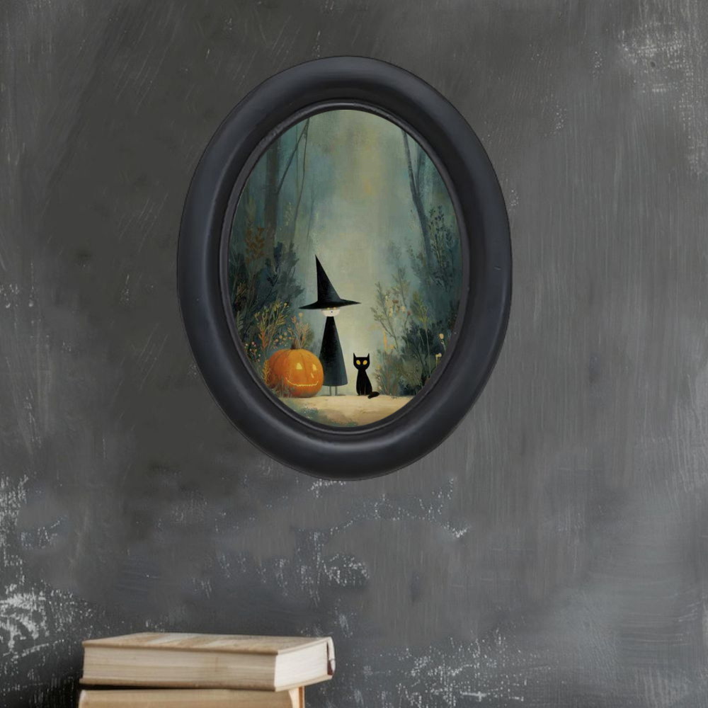 Een 3D Vintage Halloween-heks  - Office Furniture Home recensie en prijs