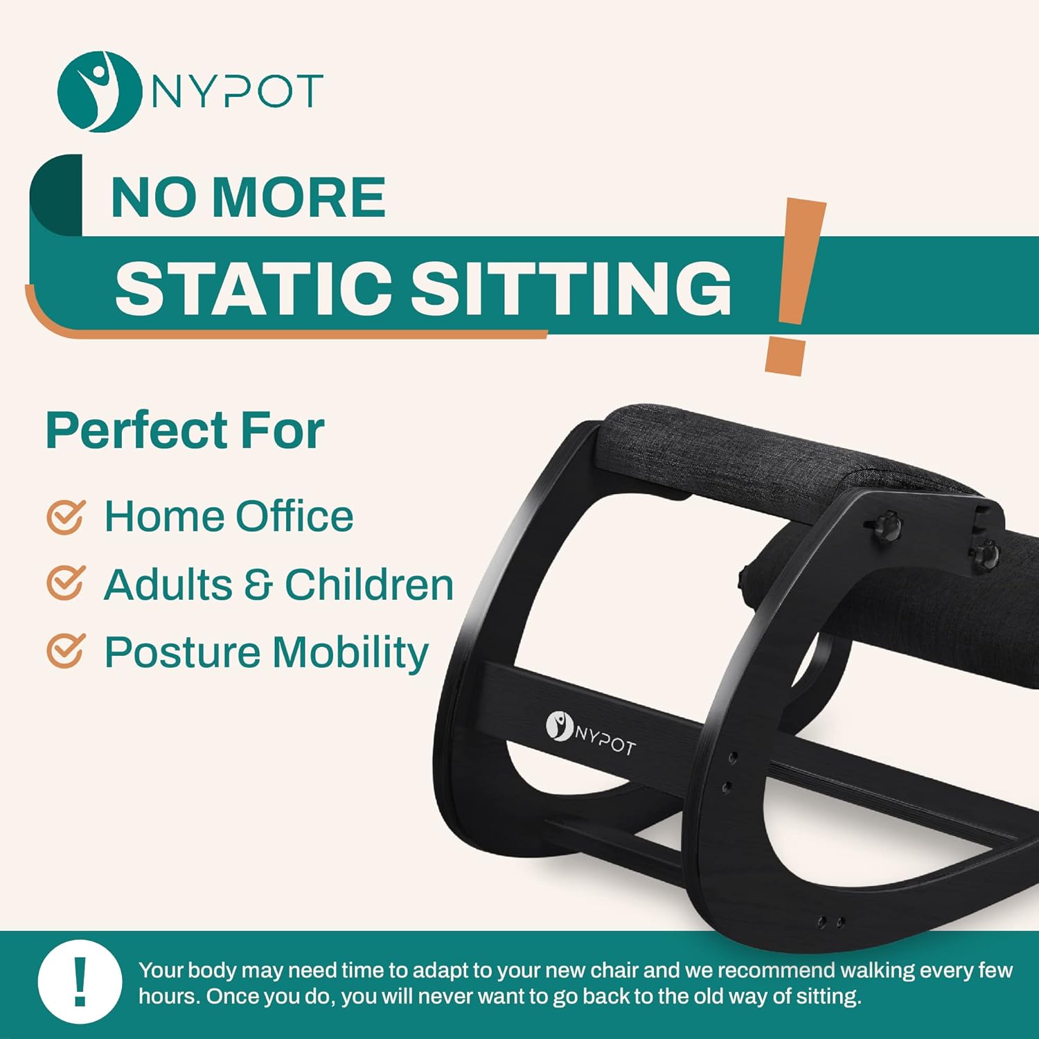 Ergonomische houten knielstoel - Office Furniture Commercial recensie en prijs
