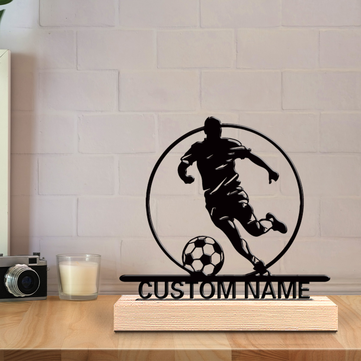Aangepaste voetbalspeler metal - Office Furniture Home recensie en prijs