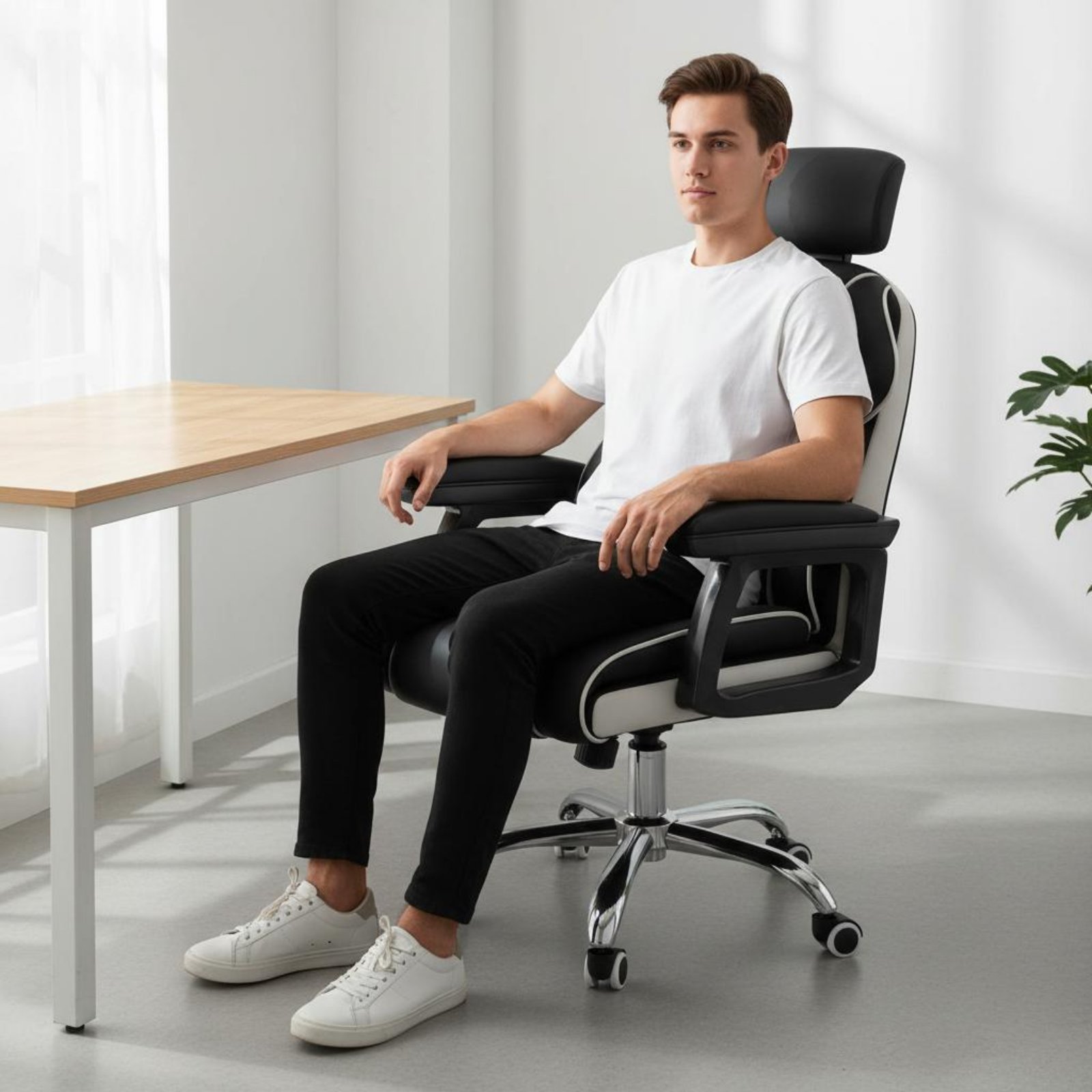 Ergonomische gamingstoel, in h - Office Furniture Commercial recensie en prijs