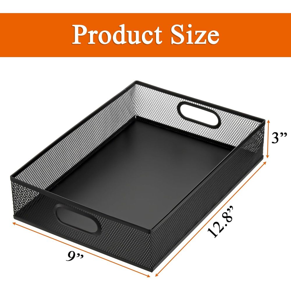 2-laags metalen gaas bureau-or - Paper Basket Mesh recensie en prijs