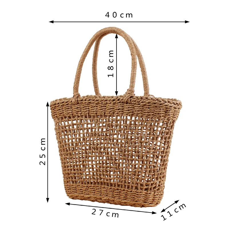 Handgemaakte Dameshandtas Bohe - Paper Basket Mesh recensie en prijs